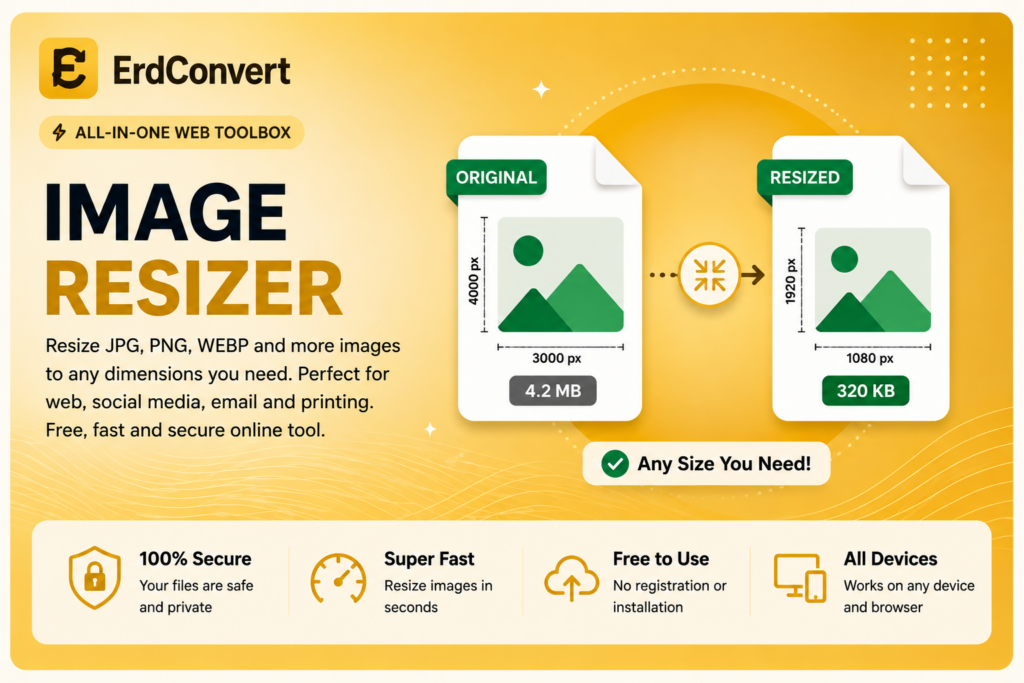 Image Resizer – Free Online Image Resize Tool